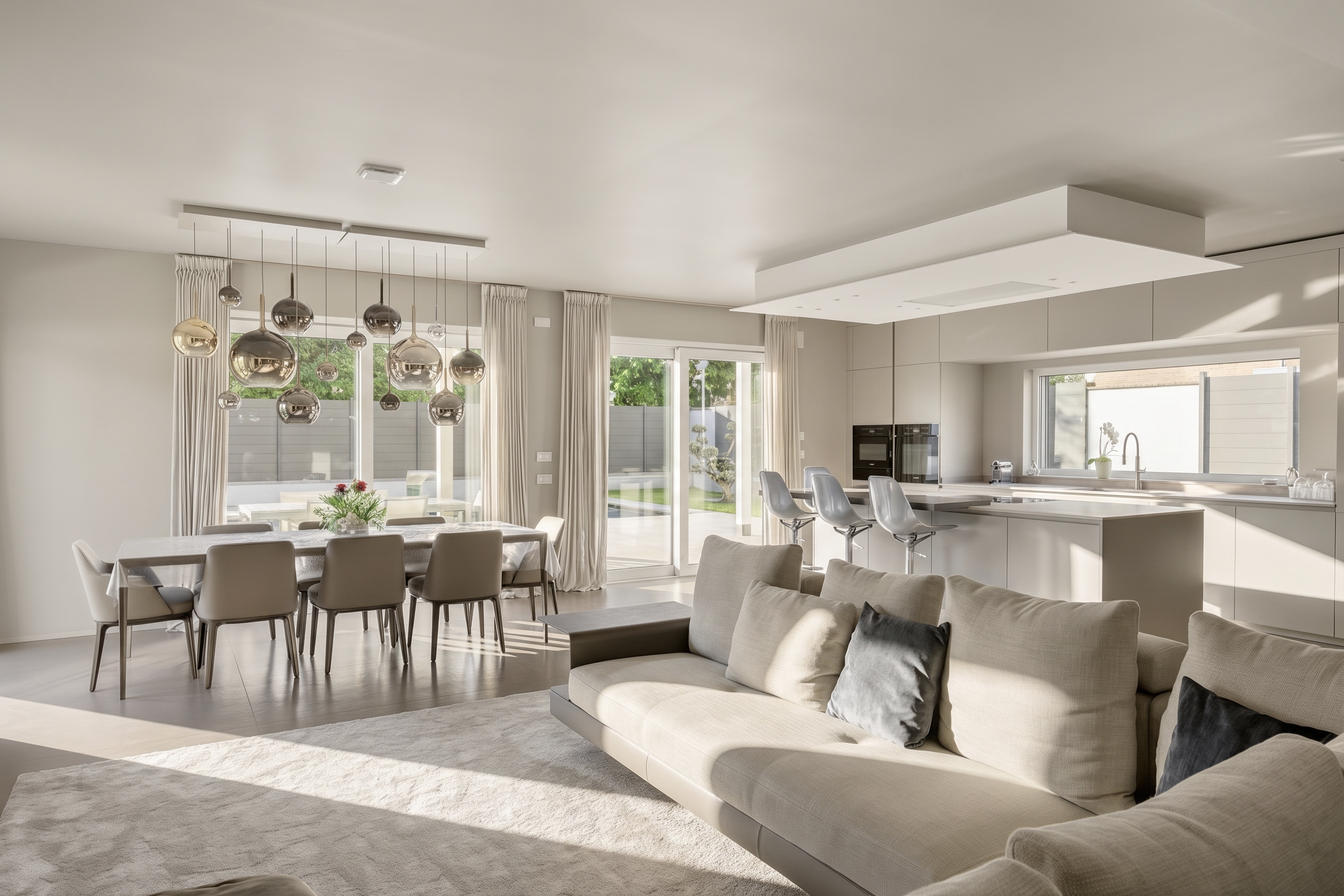 Interior after Hard Light Beam preset