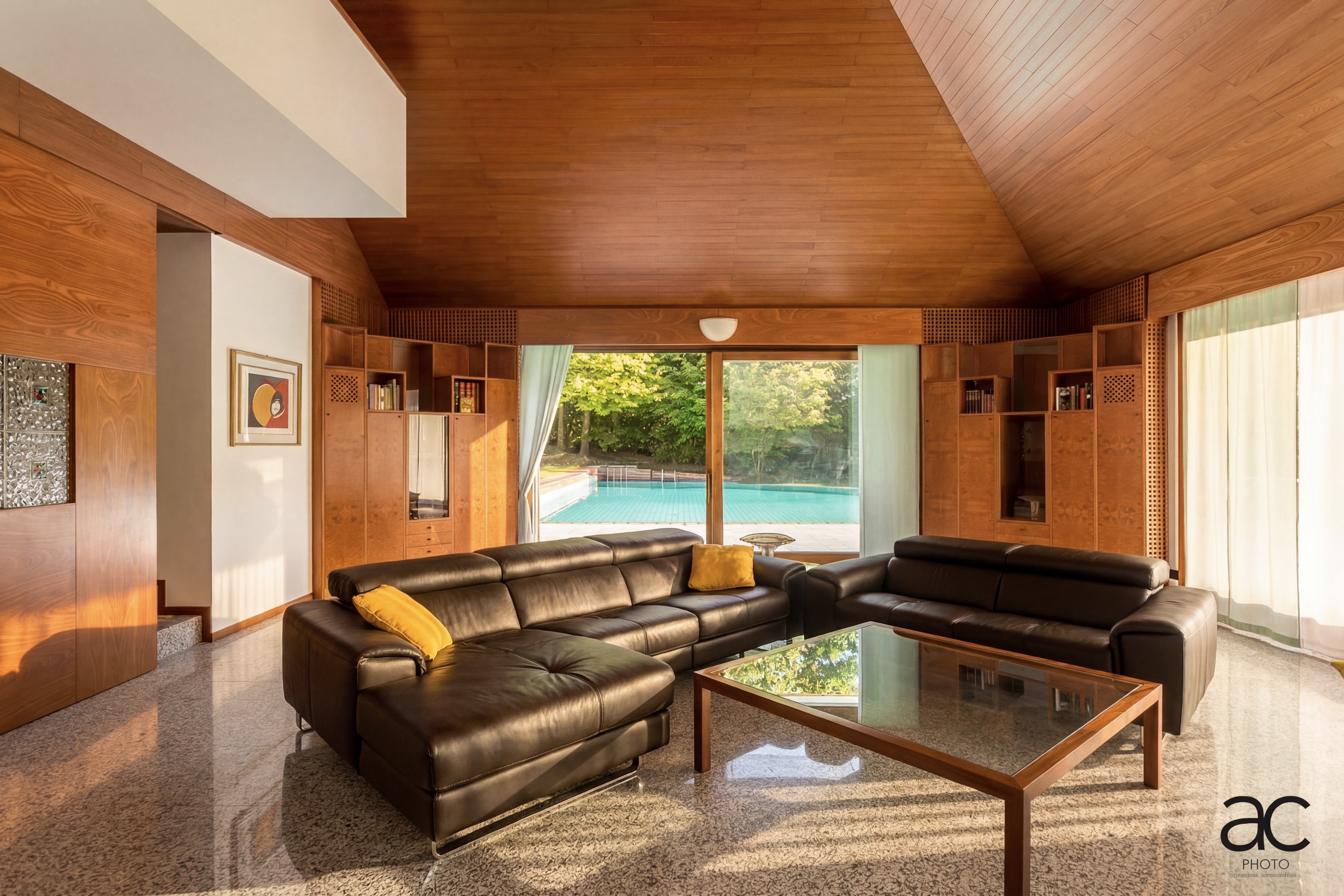 Interior after AI LightLab sunrise preset